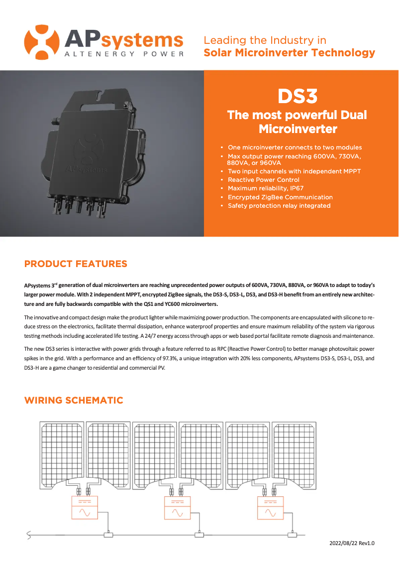 Image de la première page du manuel de l'appareil DS3