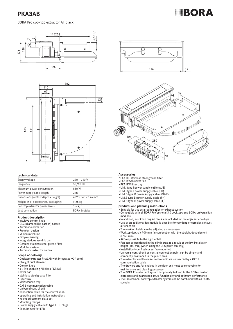 Image de la première page du manuel de l'appareil Professional 3.0 system