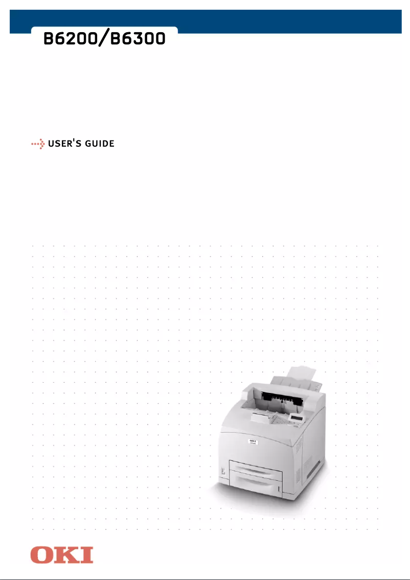 Page 1 de la notice Manuel utilisateur OKI B6200N