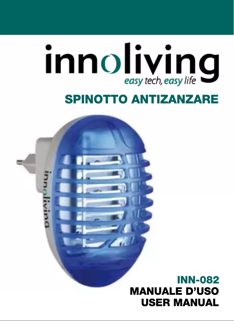 Image de la première page du manuel de l'appareil INN-082