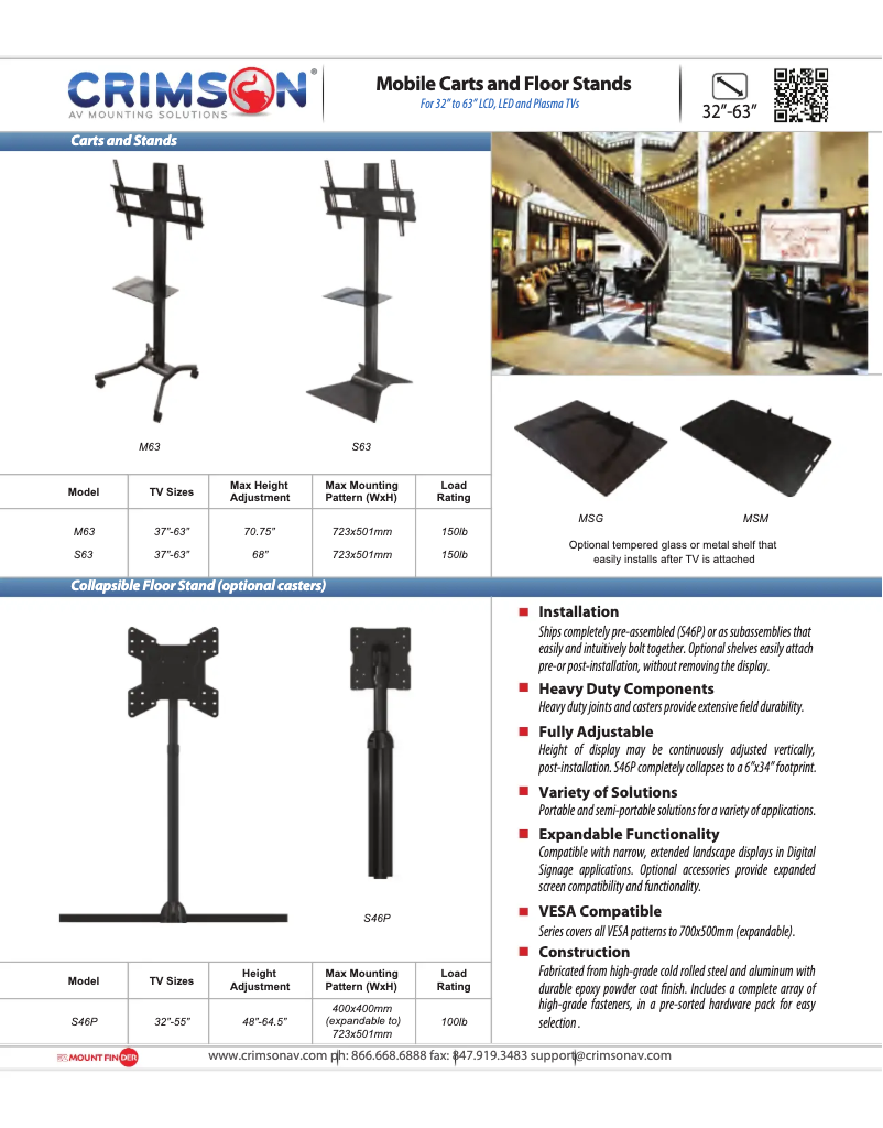 Page n°1 - Fiche technique Crimson M631