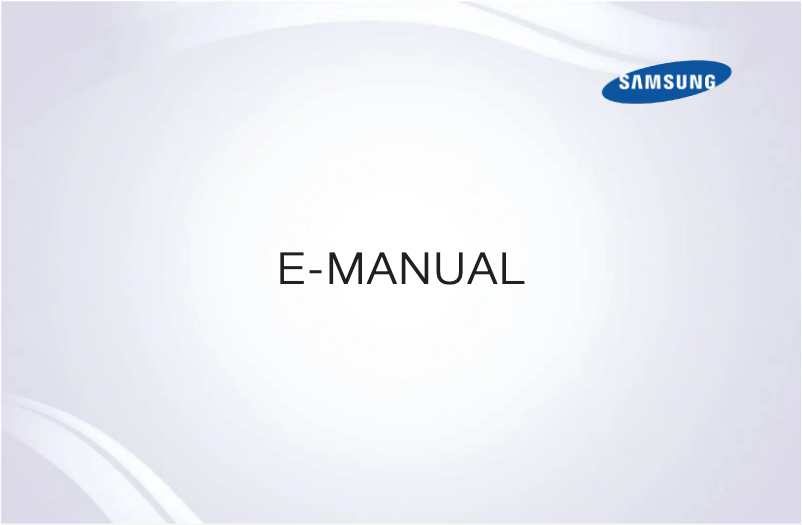 Page 1 de la notice Manuel utilisateur Samsung UA40H5003AW