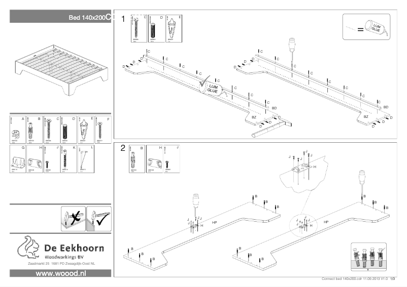 Page 1 de la notice Manuel utilisateur WOOOD Connect
