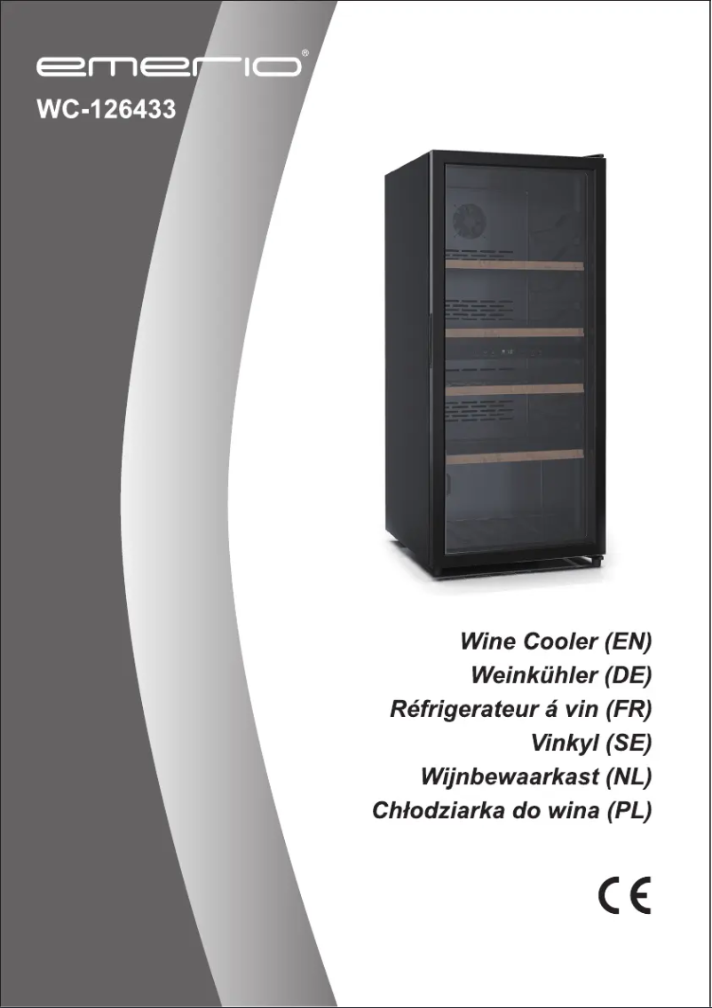 Image de la première page du manuel de l'appareil WC-126433