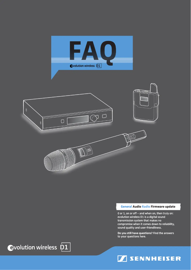 Image de la première page du manuel de l'appareil ew D1-835-S