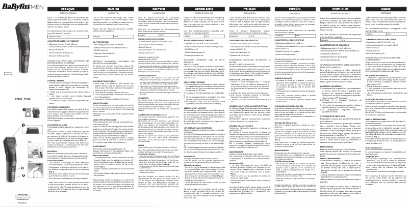 Image de la première page du manuel de l'appareil 1E786E