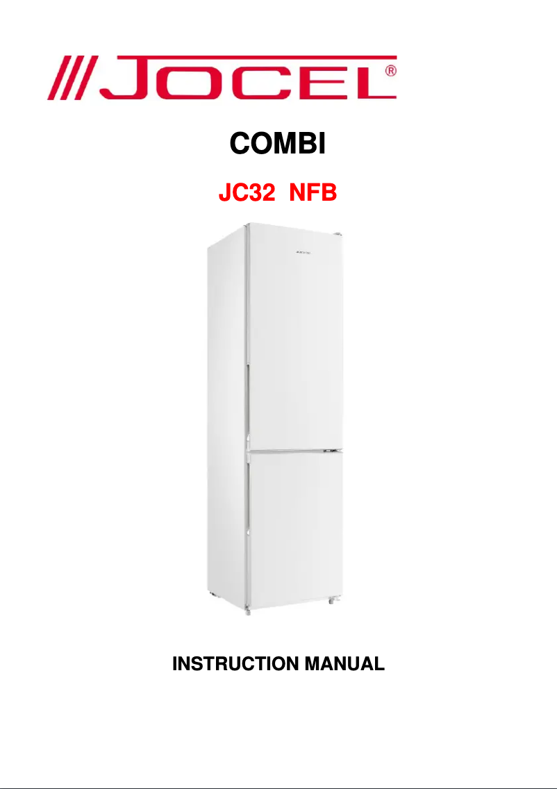 Image de la première page du manuel de l'appareil JC321NFB
