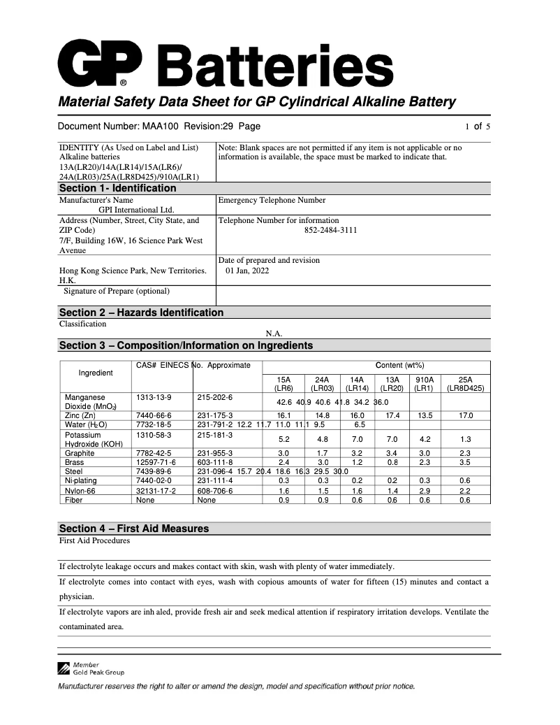 Page 1 de la notice Fiche technique Klein Tools ET160