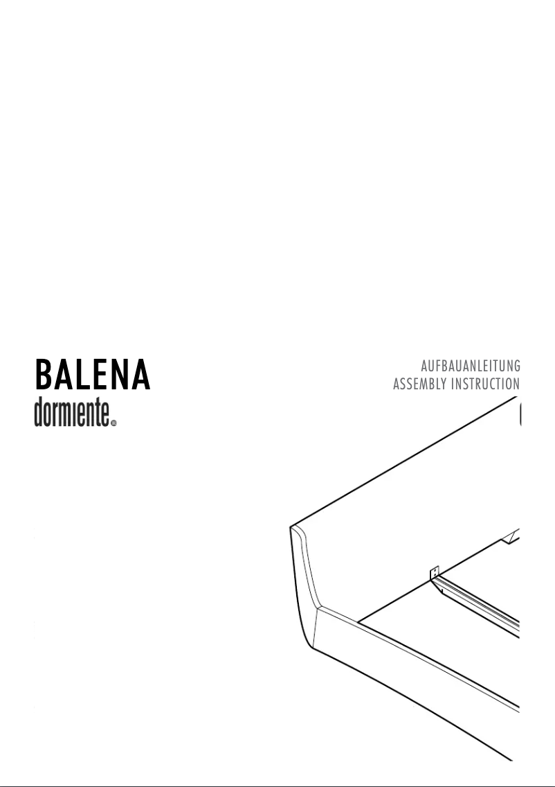 Página 1 del manual Manual de usuario Dormiente Balenda