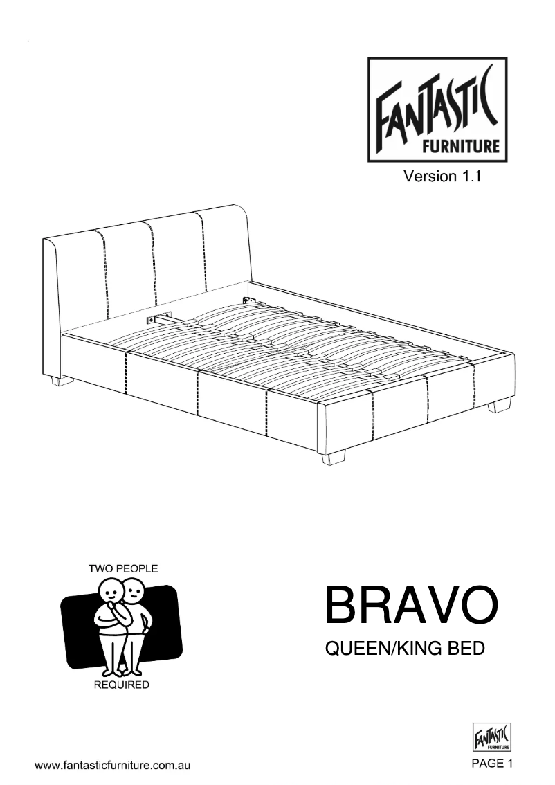 Page n°1 - Manuel utilisateur Fantastic Bravo