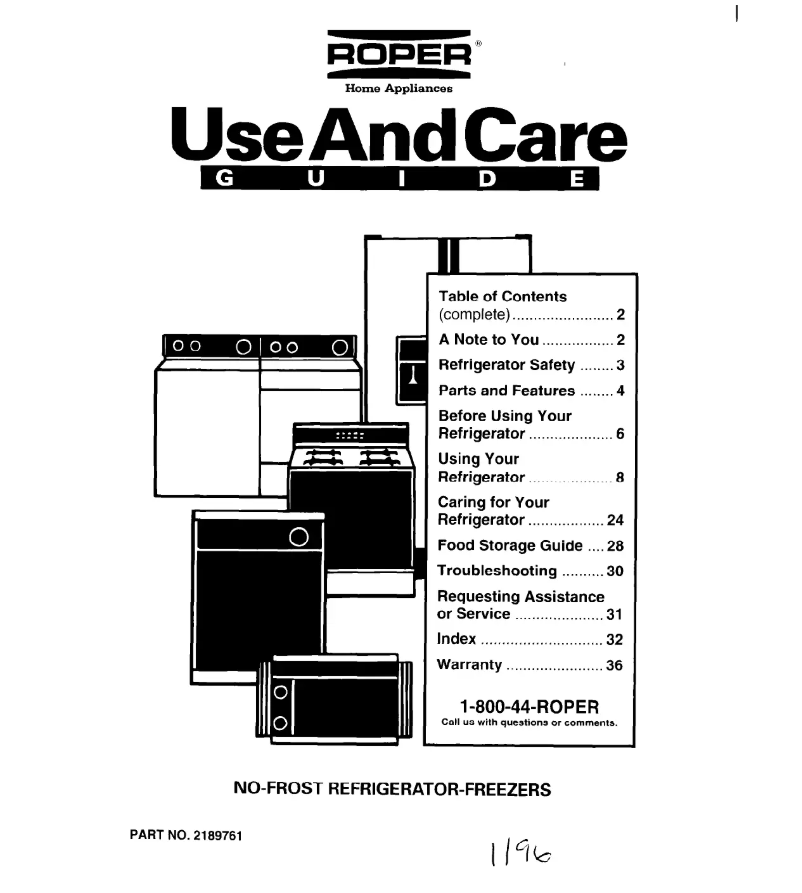 Image de la première page du manuel de l'appareil RS20DKXDW02