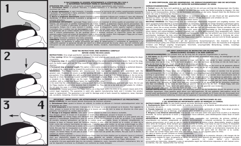 Page 1 de la notice Manuel utilisateur Ferplast Flippy Regular