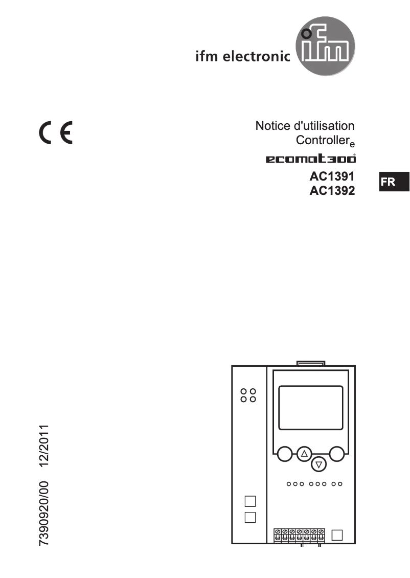 Image de la première page du manuel de l'appareil AC1391