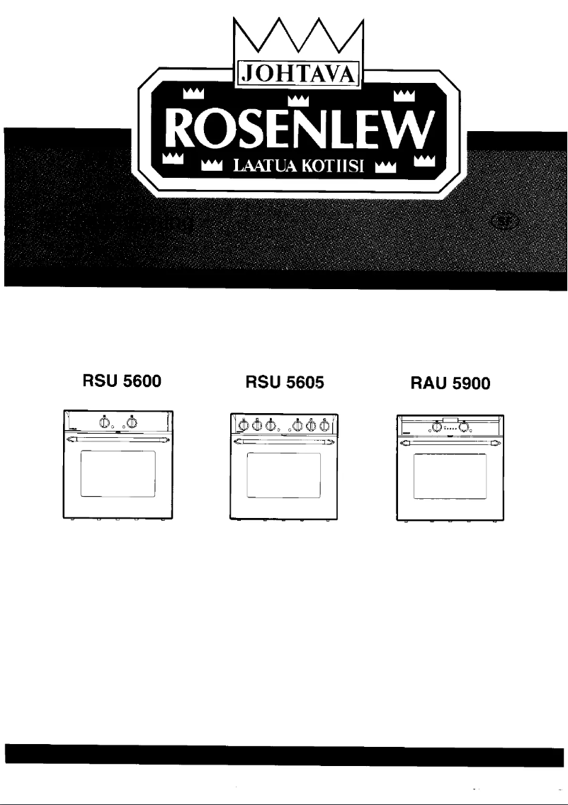Image de la première page du manuel de l'appareil RSU 5600
