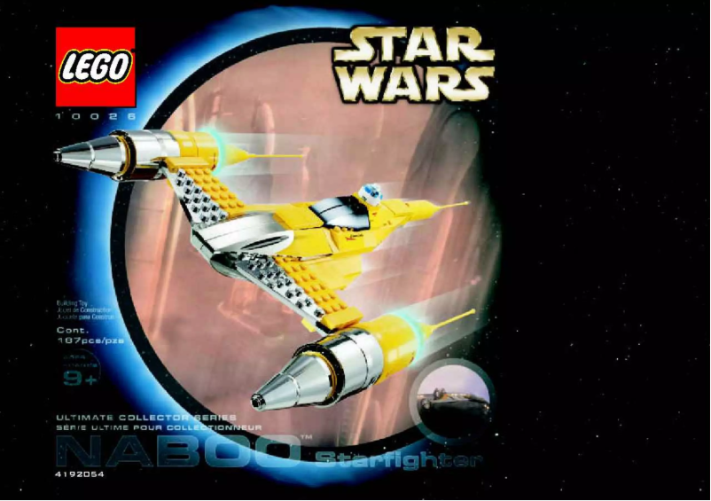 Page 1 de la notice Manuel utilisateur Lego Star Wars 10026