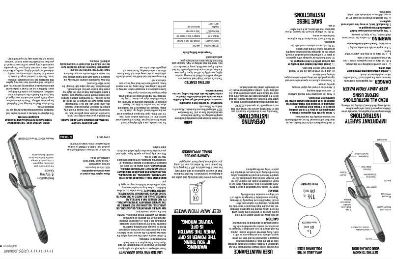 Image de la première page du manuel de l'appareil CD107NN