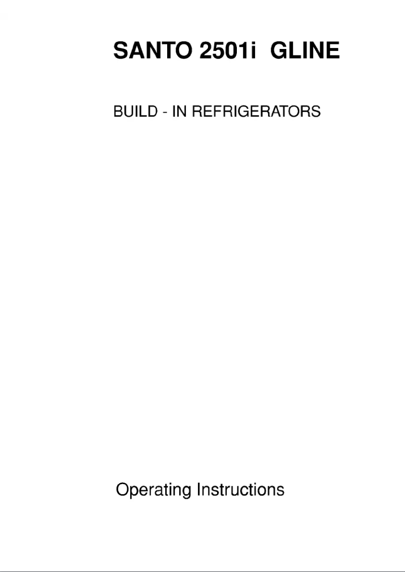 Página 1 del manual Manual de usuario AEG Santo 2501 KA Glassline