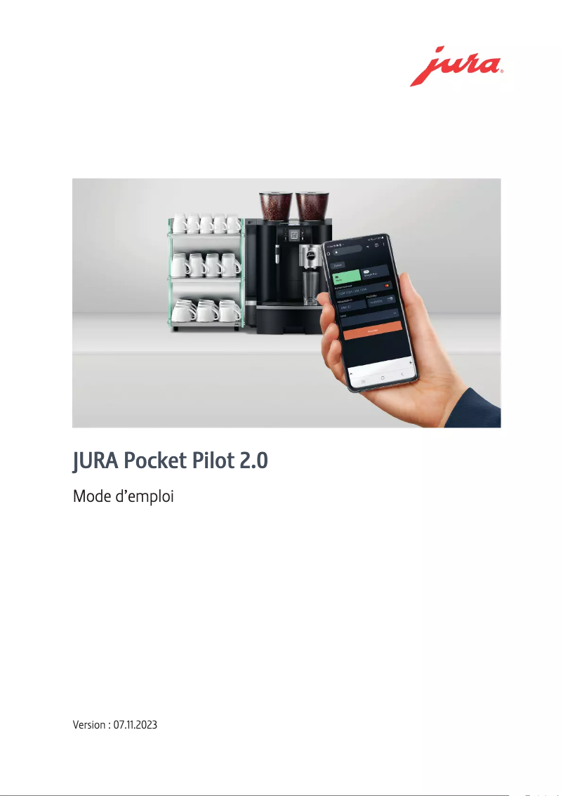 Image de la première page du manuel de l'appareil Pocket Pilot 2.0