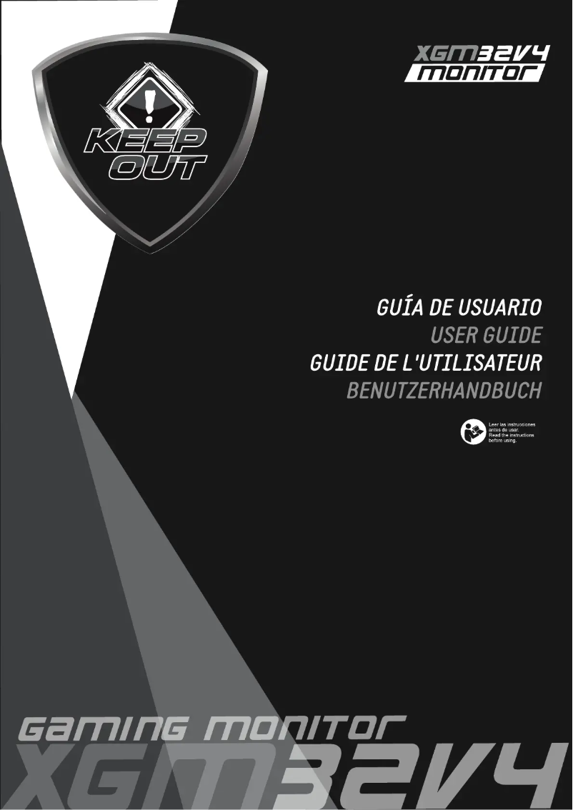 Page 1 de la notice Manuel utilisateur KeepOut XGM32V4
