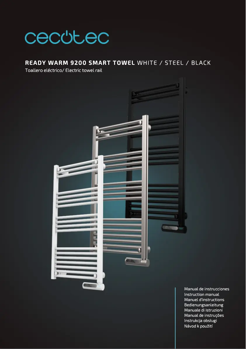 Page n°1 - Manuel utilisateur Cecotec ReadyWarm 9200 Smart Towel