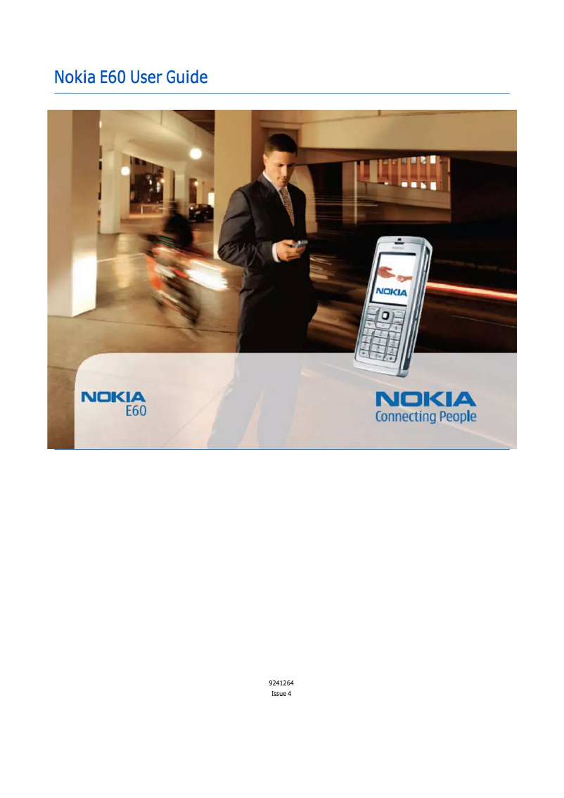 Page n°1 - Manuel utilisateur Nokia E60