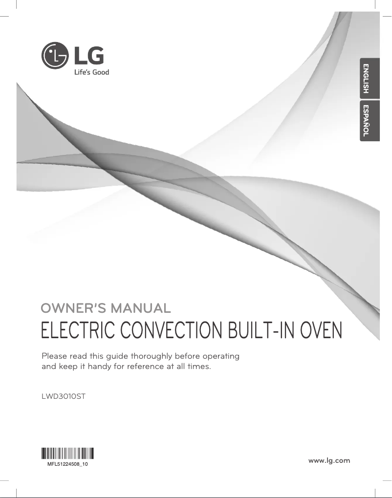 Página 1 del manual Manual de usuario LG LWD3010ST
