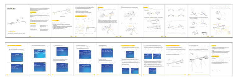 Page 1 de la notice Manuel utilisateur Sevenoak SK-MTS100