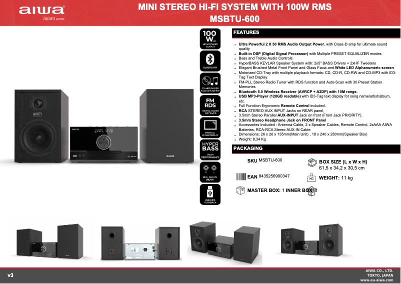 Imagen de la primera página del manual del dispositivo MSBTU-600