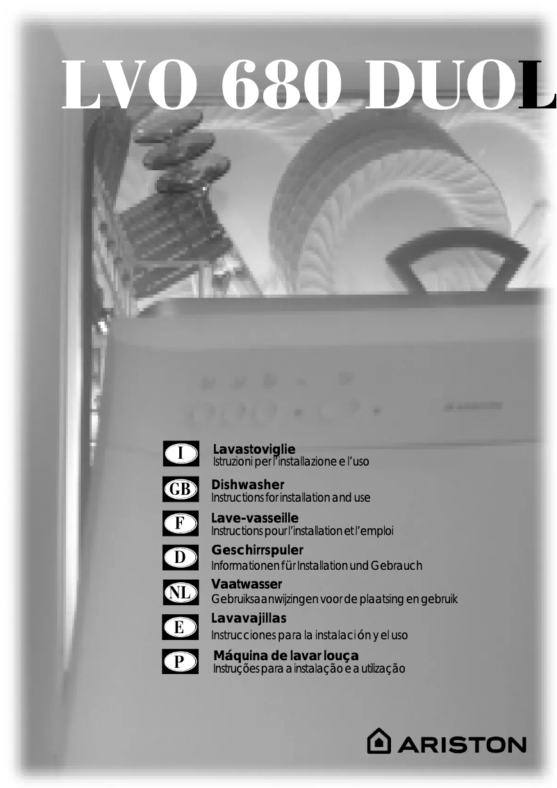 Page 1 de la notice Manuel utilisateur Hotpoint Ariston LVO 680 duo ix new time