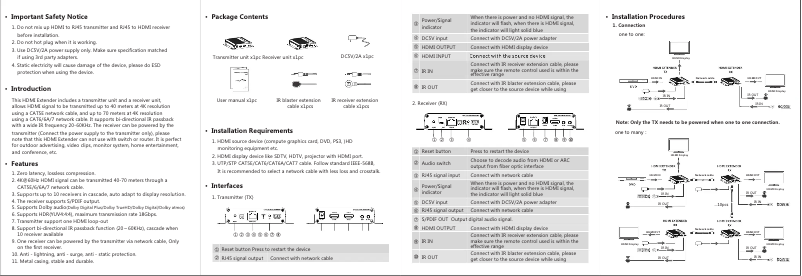 Page 1 de la notice Manuel utilisateur Epcom TT-676