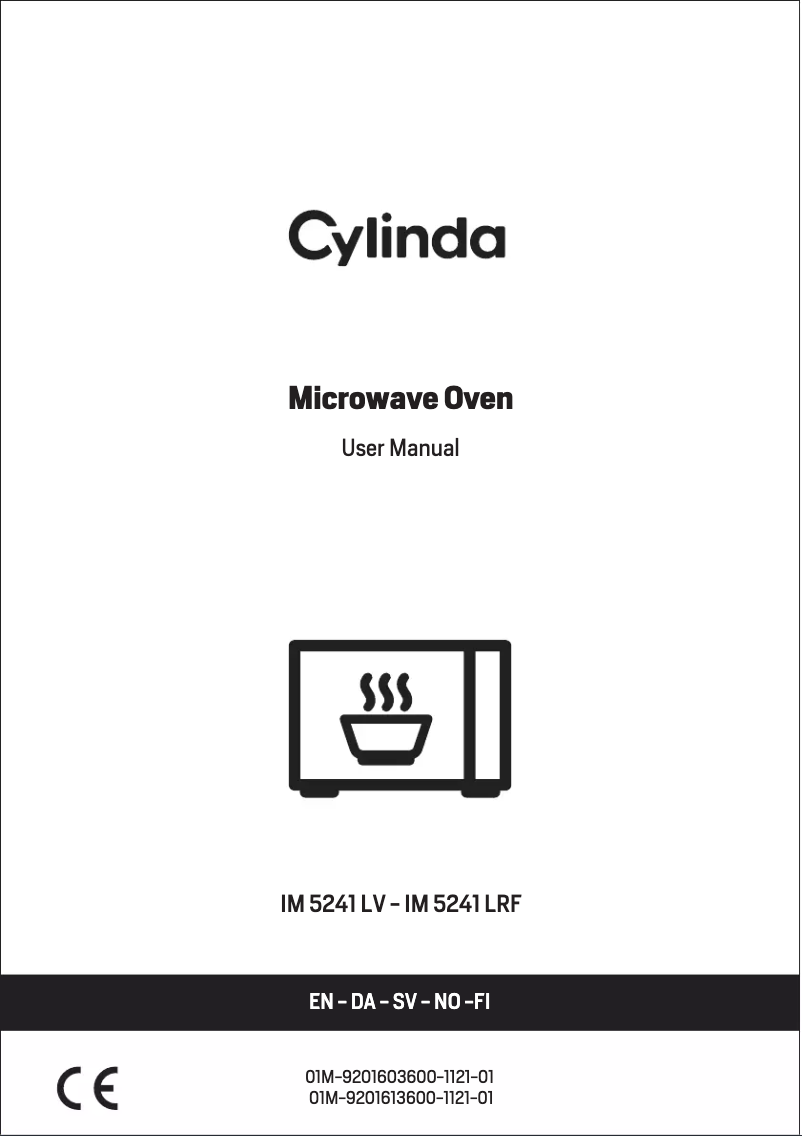 Page 1 de la notice Manuel utilisateur Cylinda IM5241LRF