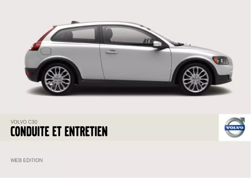 Page 1 de la notice Manuel utilisateur Volvo C30 (2006)