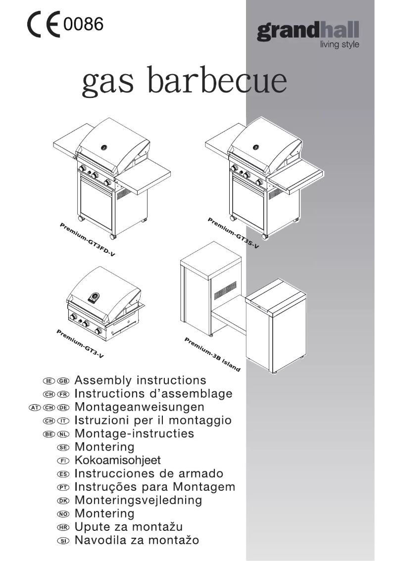Image de la première page du manuel de l'appareil Premium Built-In