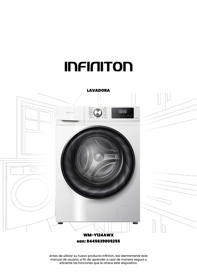 Page n°1 - Manuel utilisateur Infiniton WM-Y124AWX