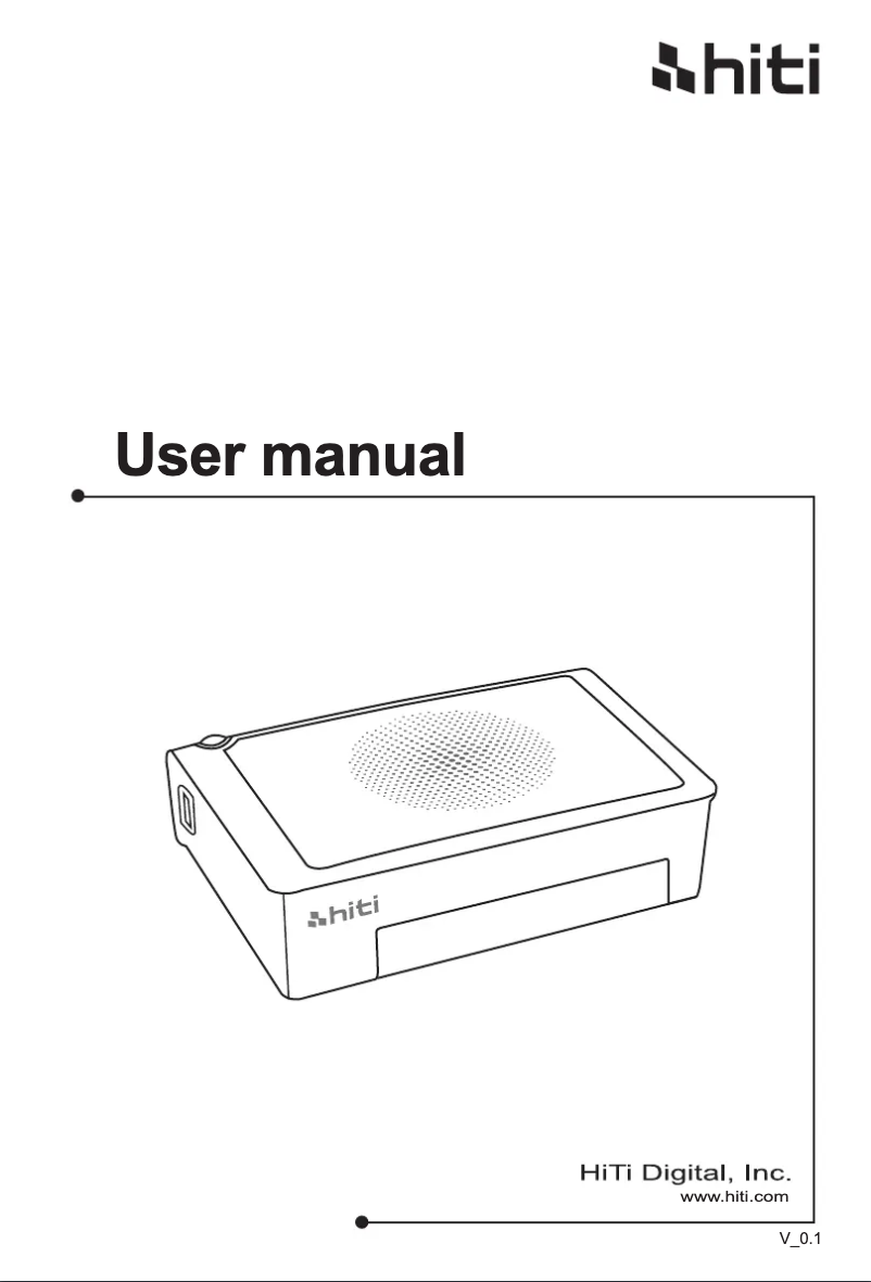 Image de la première page du manuel de l'appareil P322W