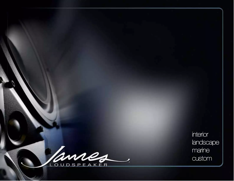 Page n°1 - Manuel utilisateur James FXCQ820R