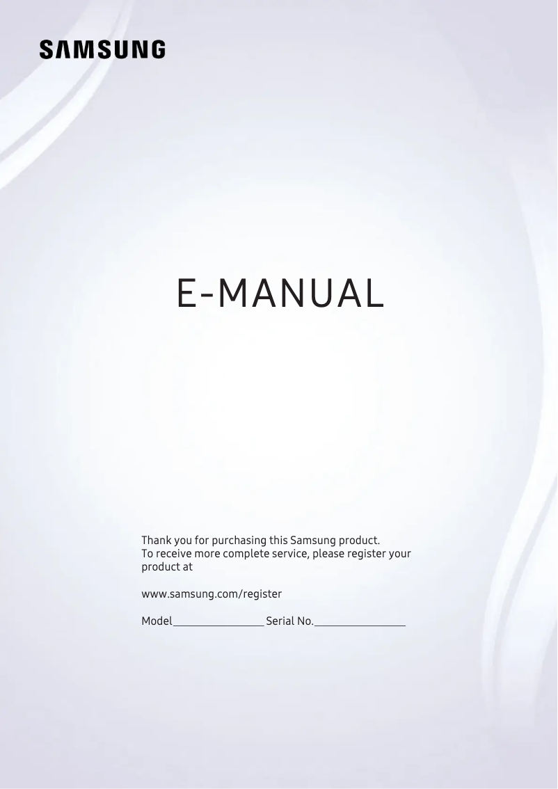 Page n°1 - Manuel utilisateur Samsung UA49KU6900J