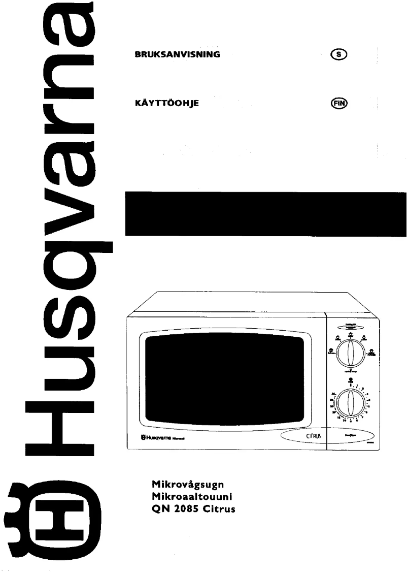 Page n°1 - Manuel utilisateur Husqvarna QN2085