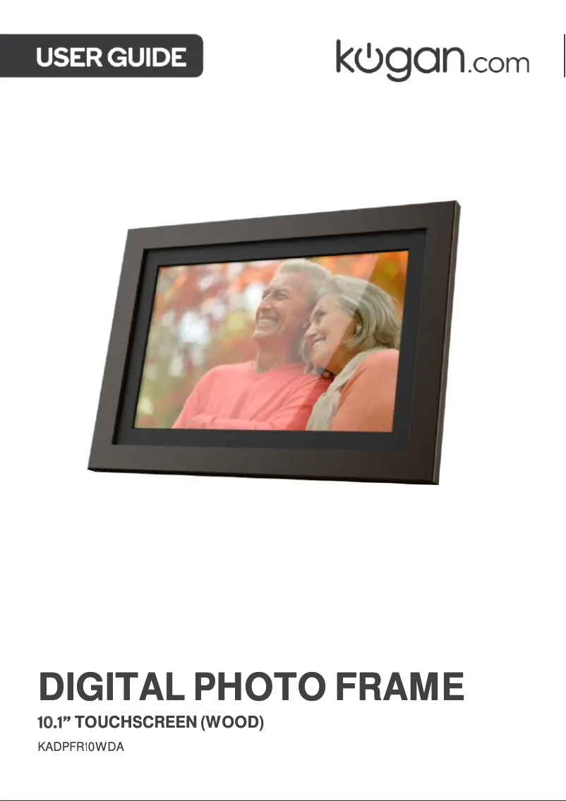 Page 1 de la notice Manuel utilisateur Kogan KADPFR10WDA