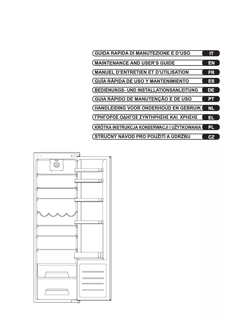 Page 1 de la notice Manuel utilisateur Candy CFLO 3550 E/1K