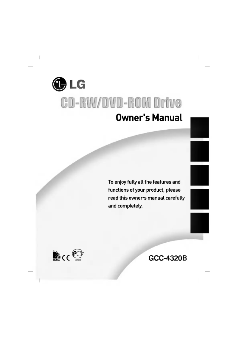 Página 1 del manual Manual de usuario LG GCC-4320B