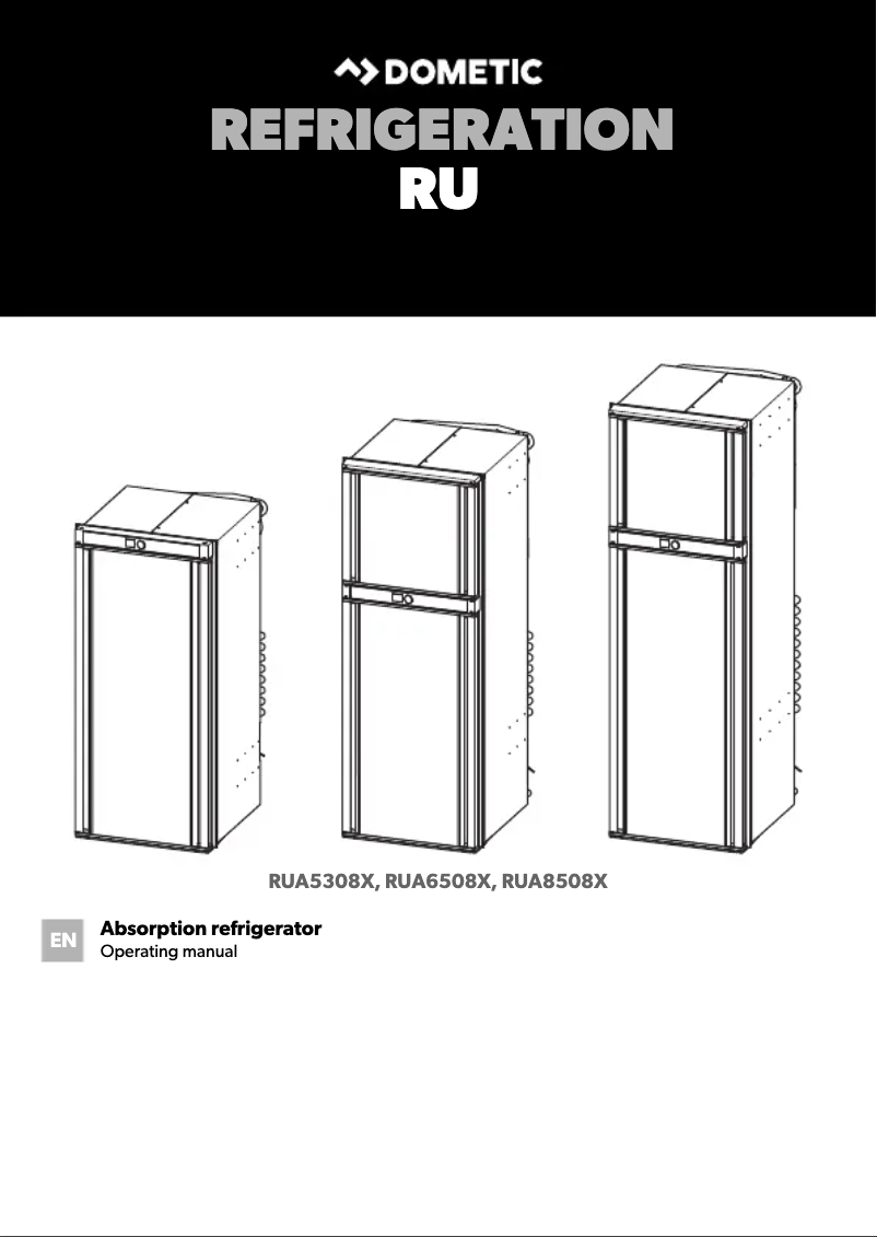 Página 1 del manual Manual de usuario Dometic RUA 6508X