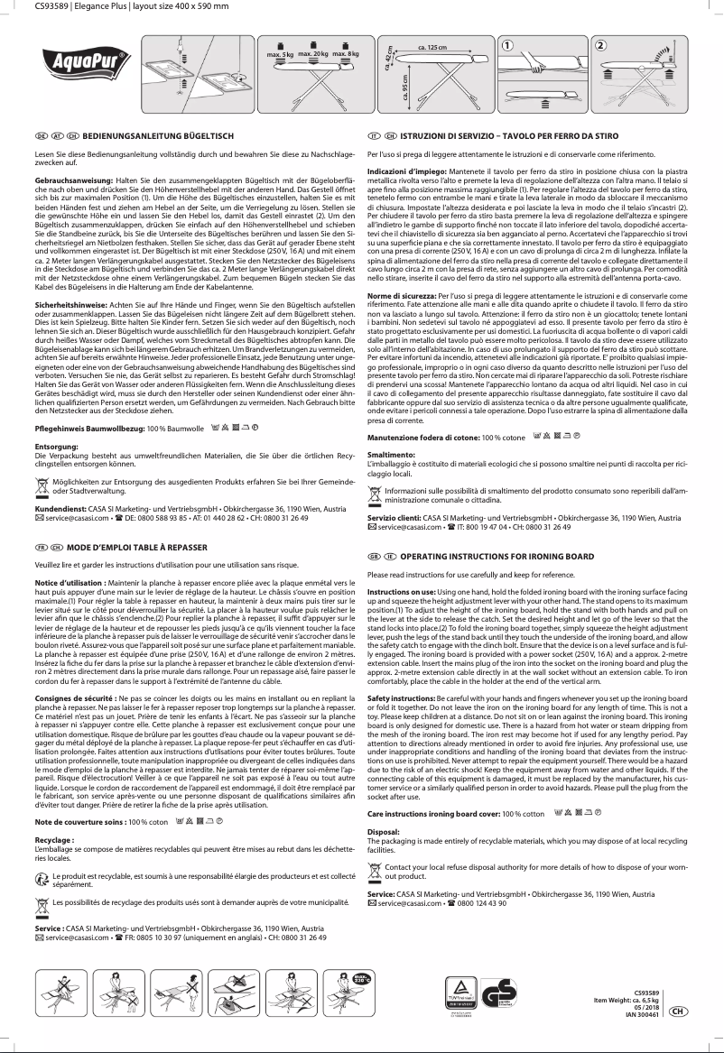 Página 1 del manual Manual de usuario AquaPur CS93613G