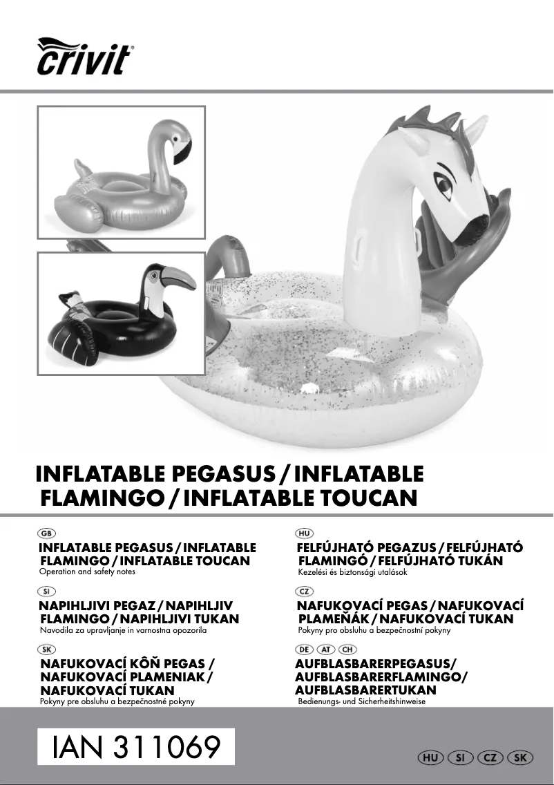 Página 1 del manual Manual de usuario Crivit HG04757