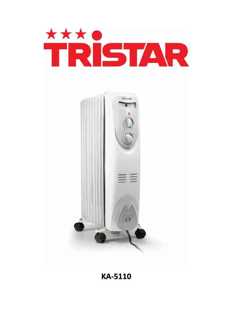 Page n°1 - Manuel utilisateur Brixton KA-5110