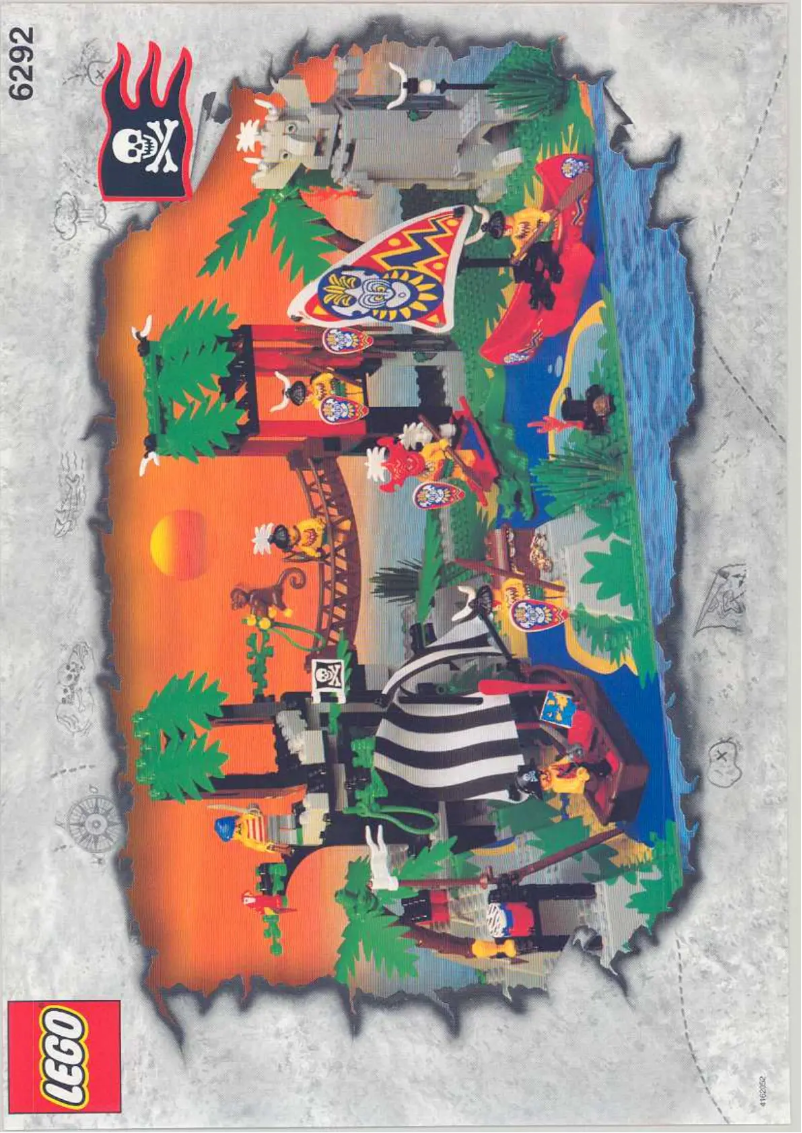 Page n°1 - Manuel utilisateur Lego Pirate Island