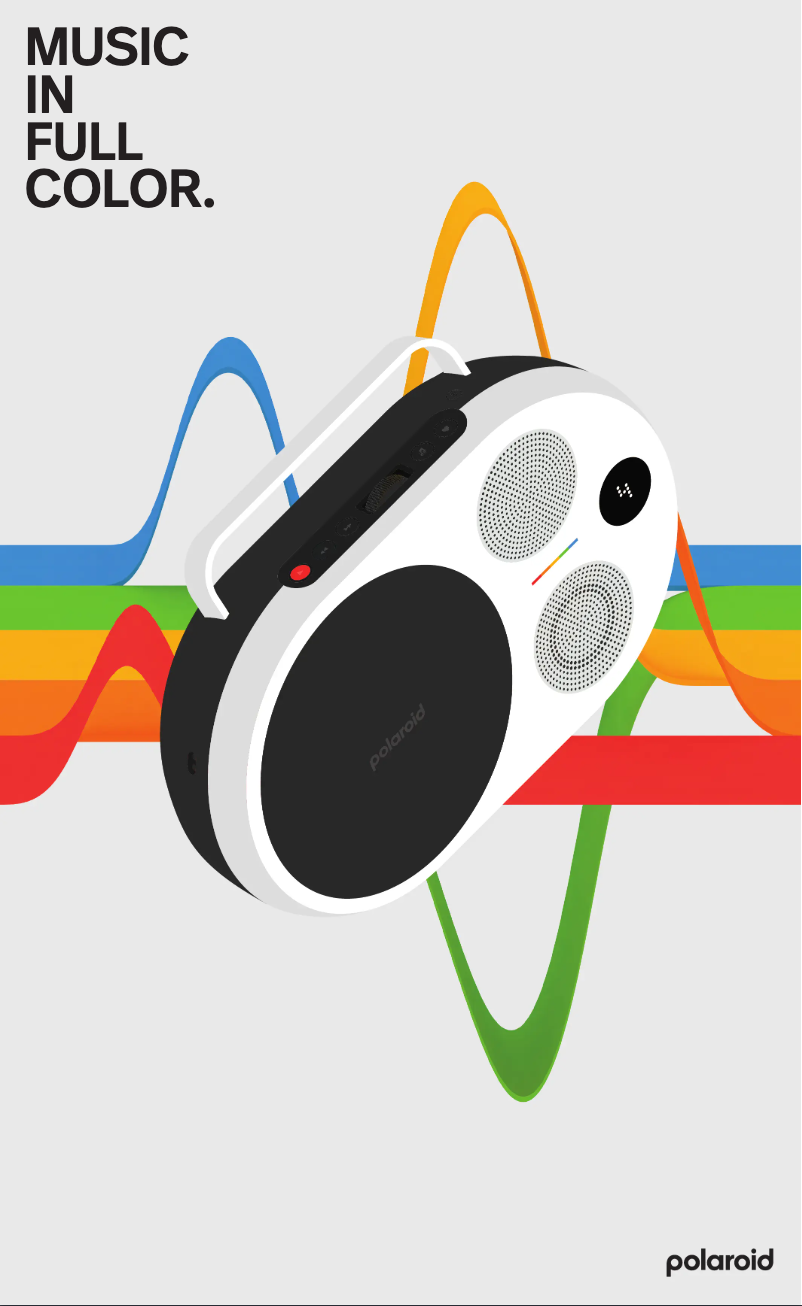 Page 1 de la notice Guide de démarrage rapide Polaroid P4