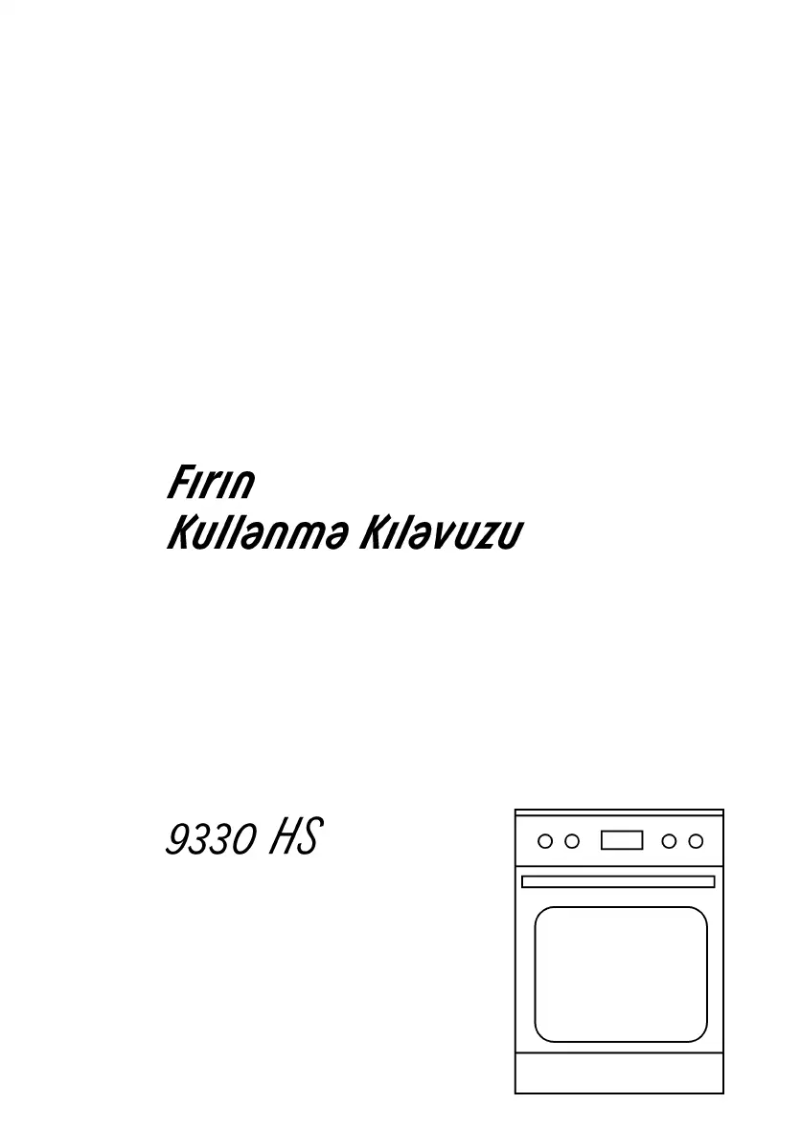 Image de la première page du manuel de l'appareil 9330 HS