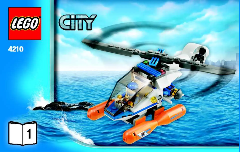 Page 1 de la notice Manuel utilisateur Lego Coast Guard Platform