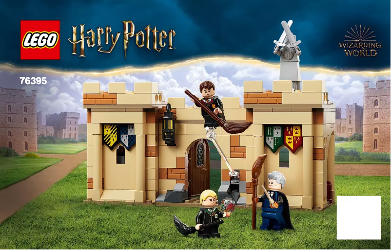Page 1 de la notice Manuel utilisateur Lego Harry Potter 76395